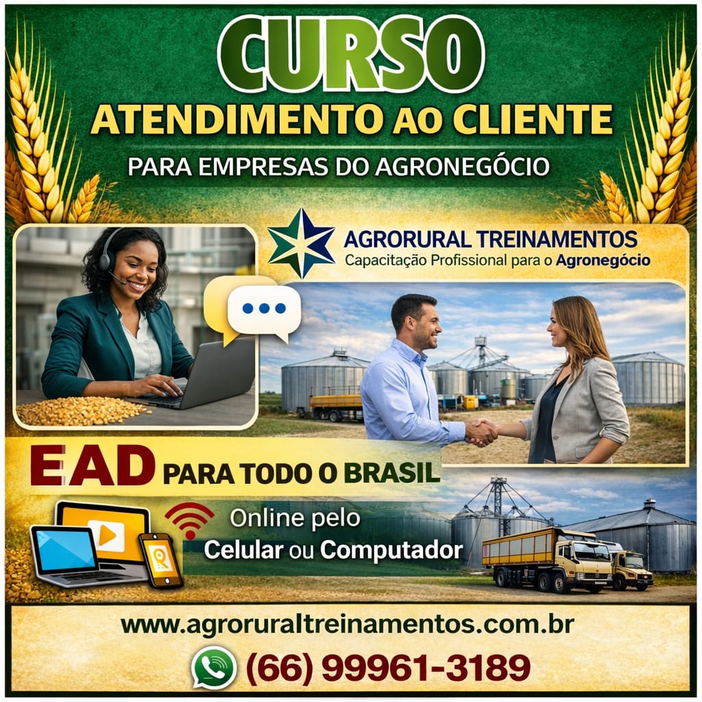 Curso de Atendimento ao Cliente para Empresas do Agronegócio